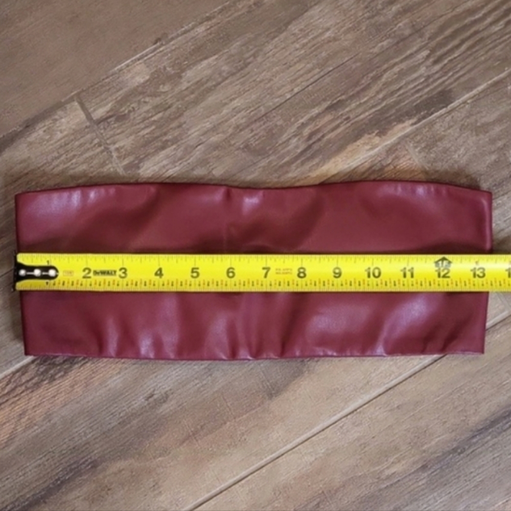 XS/S Free People Intimately Faux Leather Bandeau Bra Top - Picture 12 of 13